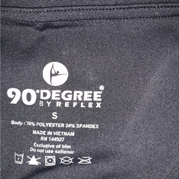 Women's 2 Ct Bundle of Full Length Leggings Adidas and 90 Degree. GUC - Picture 2 of 7